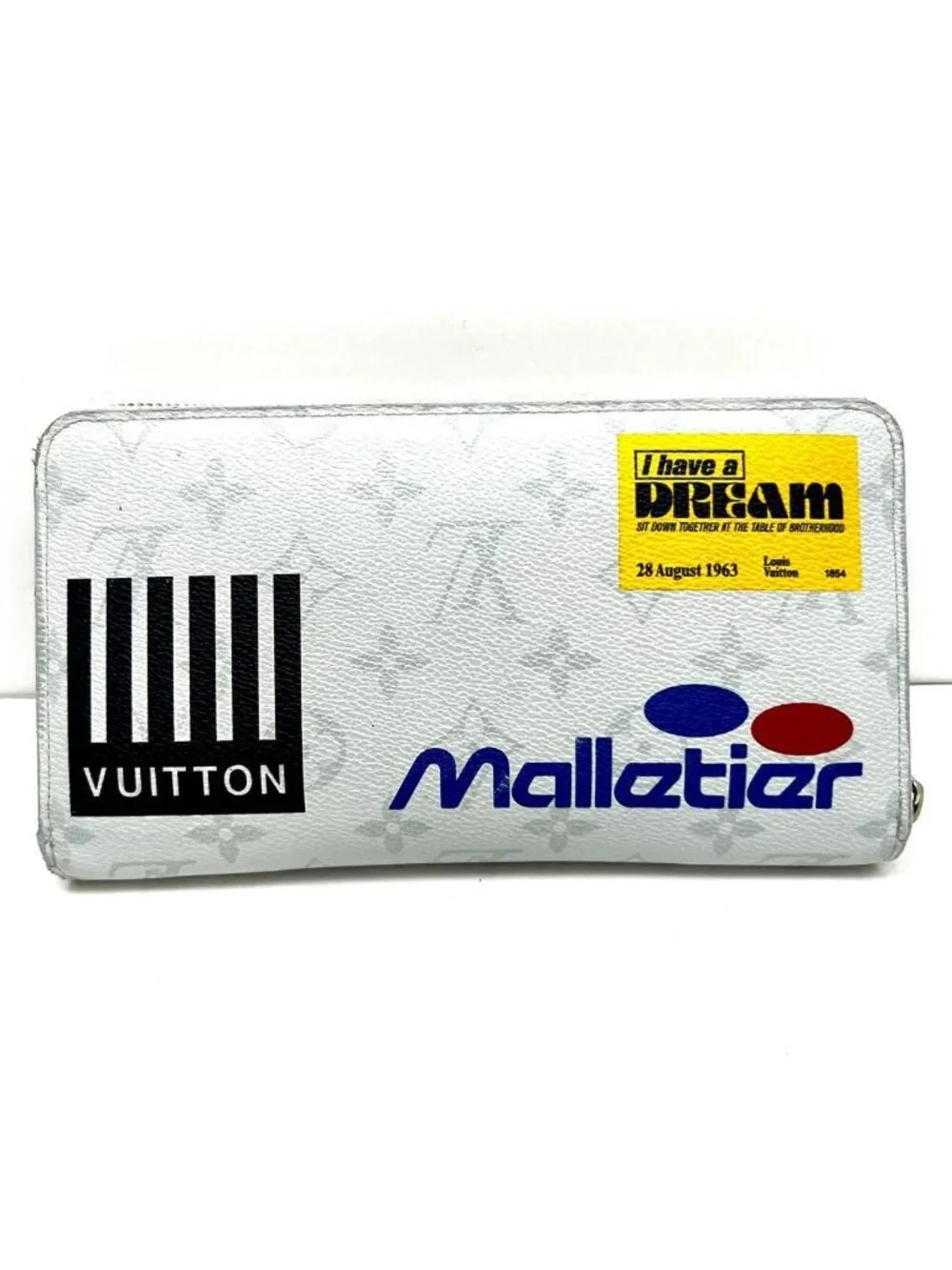 Louis Vuitton Logo Story Zippy Organizer Wallet